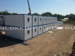 Модульное общежитие для рабочих в Карабулаке